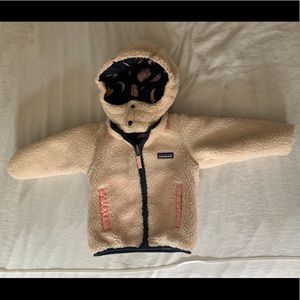 Patagonia 2T reversible tribbles coat jacket